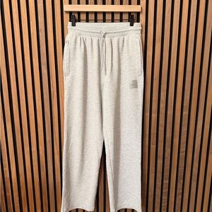 Alo Micro waffle gray Sweatpants